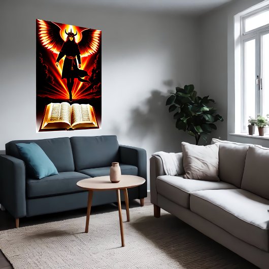 悪魔のような聖書 | AIアートポスター ポスター