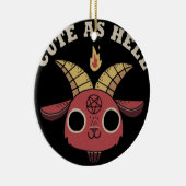 悪魔のように可愛いサタン セラミックオーナメント (右)