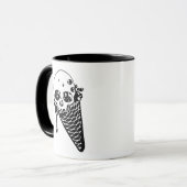 悪魔のアイスコーン マグカップ (正面左)