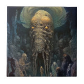 悪魔のエイリアン地下生き物 タイル (正面)