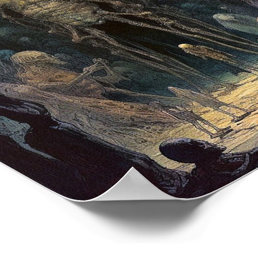 悪魔のエイリアン地下生き物 ポスター (角)