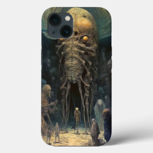 悪魔のエイリアン地下生き物 iPhone 13ケース