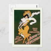 「悪魔のオークション」ヴィンテージ劇場 ポストカード (正面/裏面)