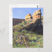 悪魔のキッチン 色鉛筆画 ポストカード (正面/裏面)