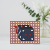 悪魔のサイコロとハート ポストカード (スタンド正面)