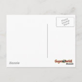 悪魔のサイコロとハート ポストカード (裏面)