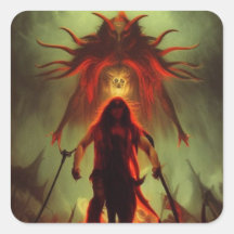 悪魔のステッカー