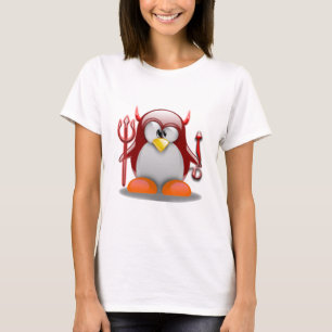 悪魔のタキシード(Linuxのタキシード) Tシャツ