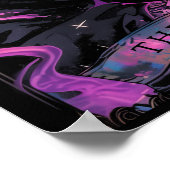 悪魔のタロットカードウィッチーのポスター ポスター (角)