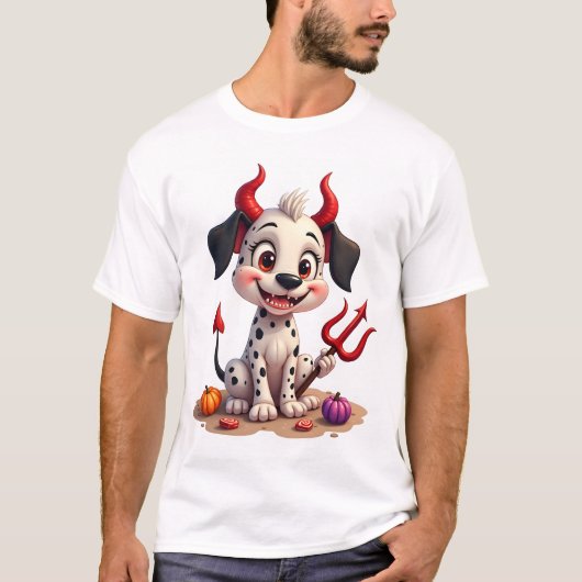 悪魔のダルメシアンナイショ Tシャツ (正面)