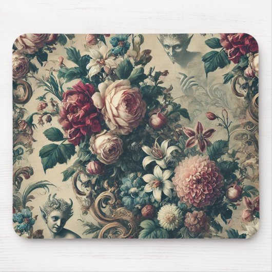 悪魔のダンディ – ゴシックビクトリアン マウスパッド (正面)