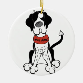 悪魔のデンマーク人のオーナメント セラミックオーナメント