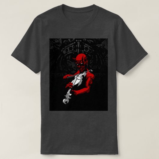 悪魔のトリルのグラフィック Tシャツ (デザイン正面)