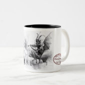 悪魔のトリルのマグ ツートーンマグカップ (正面右)
