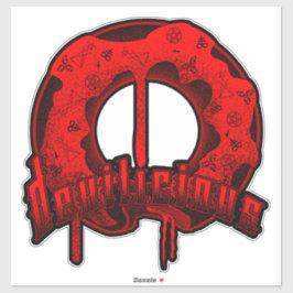 悪魔のドーナツ シール