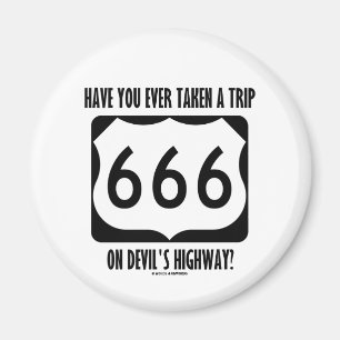 悪魔のハイウェーの旅行を取ったありますことがか。 マグネット