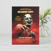 悪魔のハローウィンパーティ。コスチュームが励んだ。 招待状 (スタンド正面)