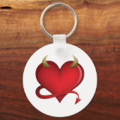 悪魔のハート キーホルダー (正面)