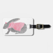 悪魔のバニー ラゲッジタグ (正面横)