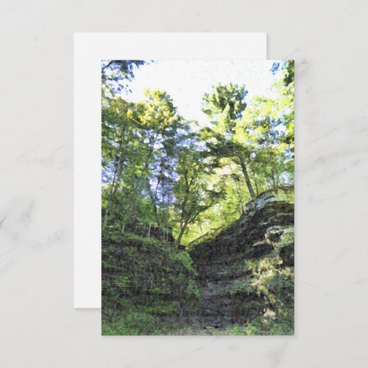 悪魔のパンクボウルの保存 サンキューカード (正面/裏面)