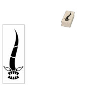 悪魔のヘビのアートスタンプ ラバースタンプ (押印)