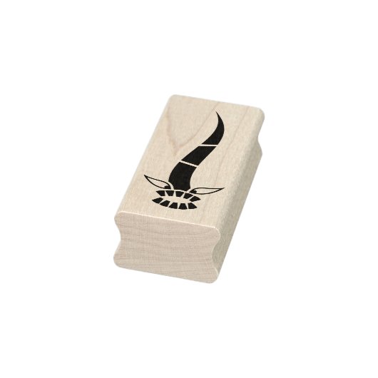 悪魔のヘビのアートスタンプ ラバースタンプ (スタンプ)