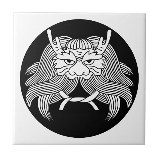 悪魔のヘルメット タイル (正面)