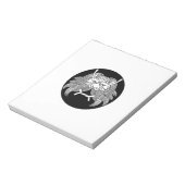 悪魔のヘルメット ノートパッド (回転)