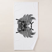 悪魔のヘルメット バスタオル (バスタオル)