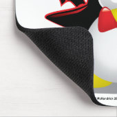 悪魔のペンギン マウスパッド (コーナー)