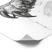 悪魔のポスターを倒す聖マイケル・アーチャンエル ポスター (角)