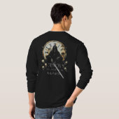 悪魔のマーク Tシャツ (裏面フル)