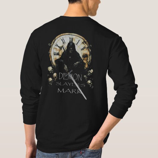 悪魔のマーク Tシャツ (裏面)