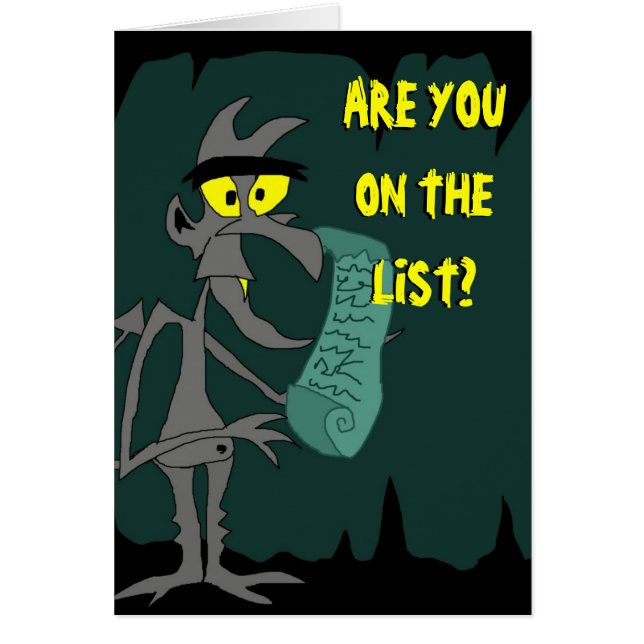 悪魔のリスト (正面)