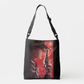 悪魔のリボルバー交差体のトートバック クロスボディバッグ (裏面)