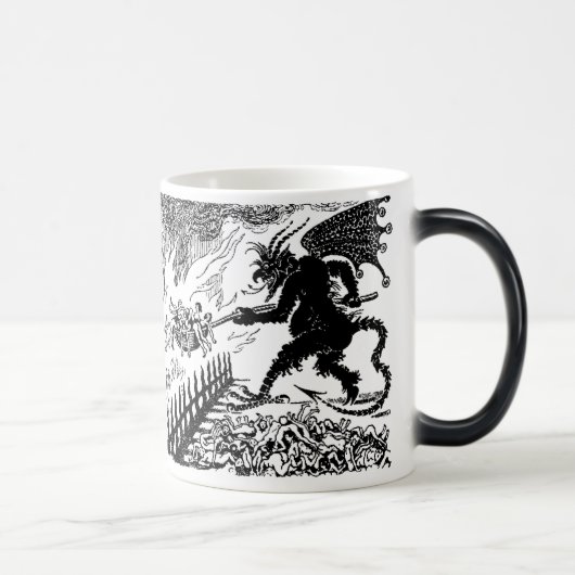 悪魔のロースト罪人のマググ モーフィングマグカップ (右)