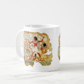 「悪魔の供え物の穀倉」エジプトのアートマグ コーヒーマグカップ (正面左)