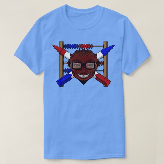 悪魔の先生なしキャプション Tシャツ (デザイン正面)