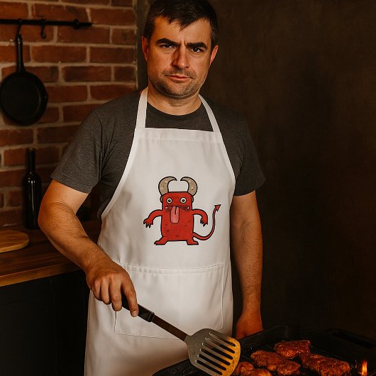 悪魔の動物 スタンダードエプロン