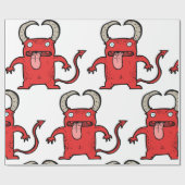 悪魔の動物 ラッピングペーパー (フラット)