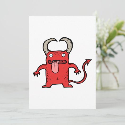 悪魔の動物 招待状 (スタンド正面)