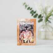 悪魔の占いカード 名刺 (スタンド正面)