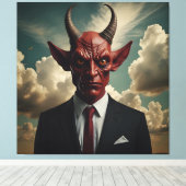 悪魔の取引：エレガンスの驚くべきツイスト キャンバスプリント (インサイチュ (ウッドフロア))