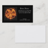 悪魔の名刺 名刺 (正面/裏面)