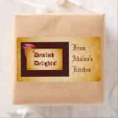 悪魔の喜びハロウィントリートベーキングラベル ラベル (インサイチュ)