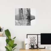 悪魔の塔と水の遠景 ポスター (ホームオフィス)