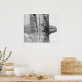 悪魔の塔と水の遠景 ポスター (キッチン)