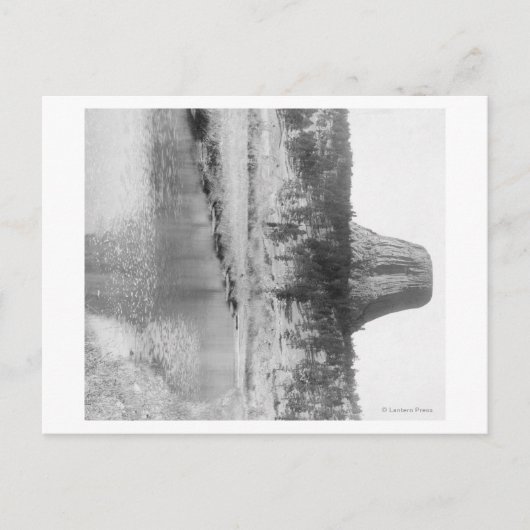 悪魔の塔と水の遠景 ポストカード (正面)