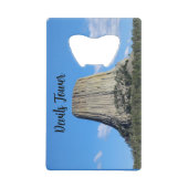 悪魔の塔 クレジットカード栓抜き (正面)