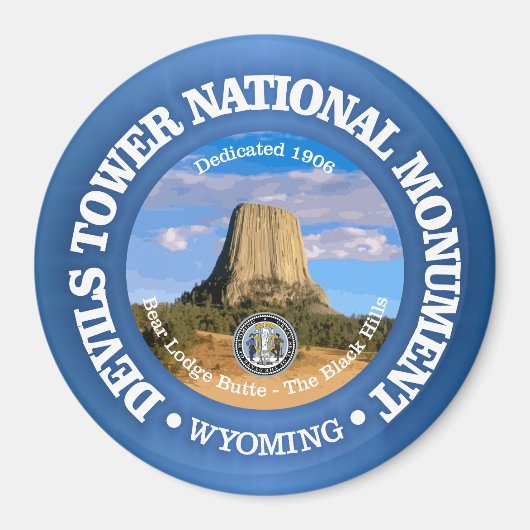 悪魔の塔(NM) マグネット (正面)